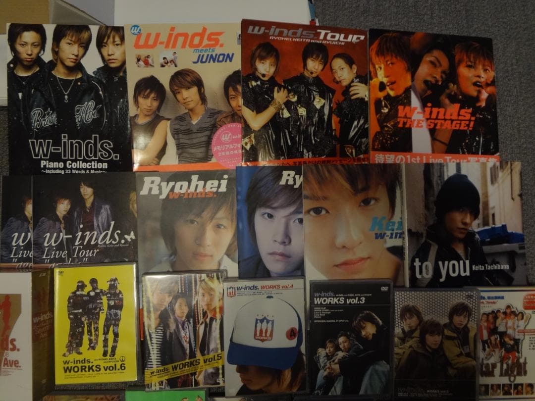 w-inds. 写真集・ [DVD] 20本セット Live Tourほか