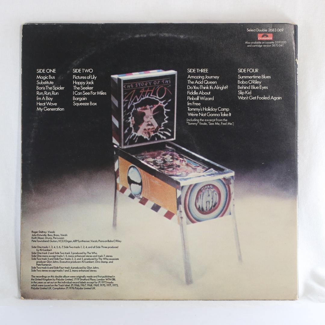 英LP The Who The Story Of The Who UK盤プチ音有