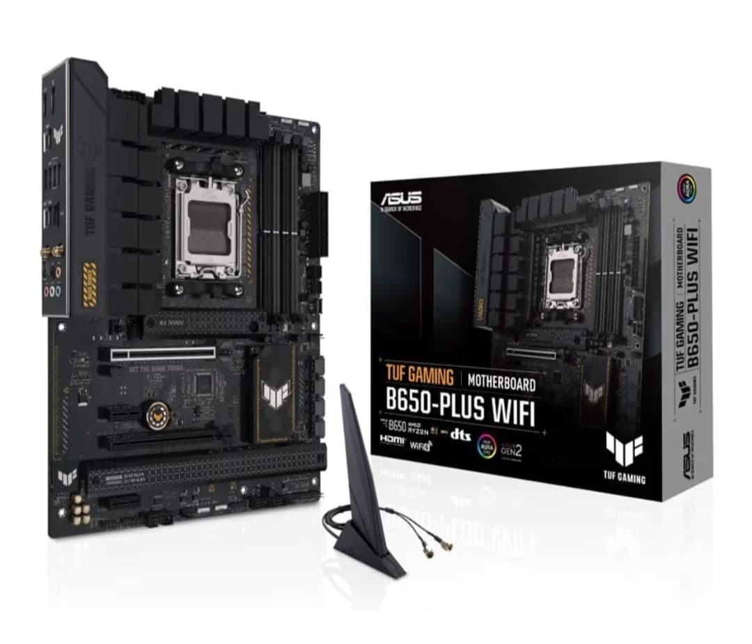 マザボ&CPU ASUS B650-PLUS WIFI & AMDRyzen 5 Amazon.com: ASUS TUF Gaming B650-PLUS WiFi AMD B650 AM5 Ryzen