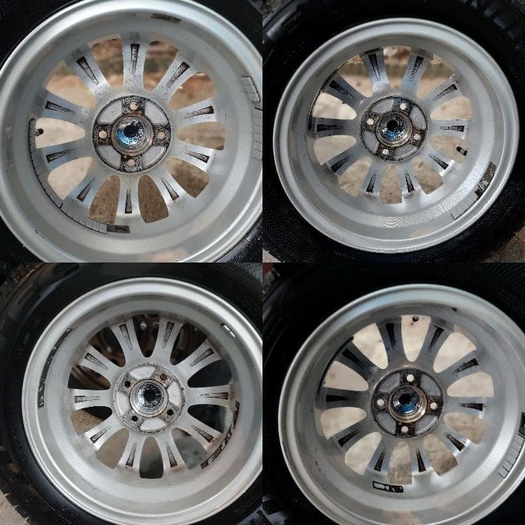 【美品】2023年式　スタッドレスタイヤホイール4本セット 165/70/R14