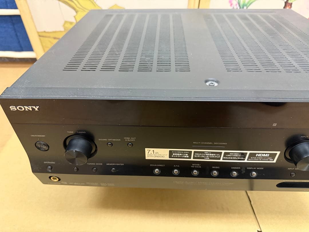 【ジャンク】SONY STR-DN2030 7.1ch AVアンプ