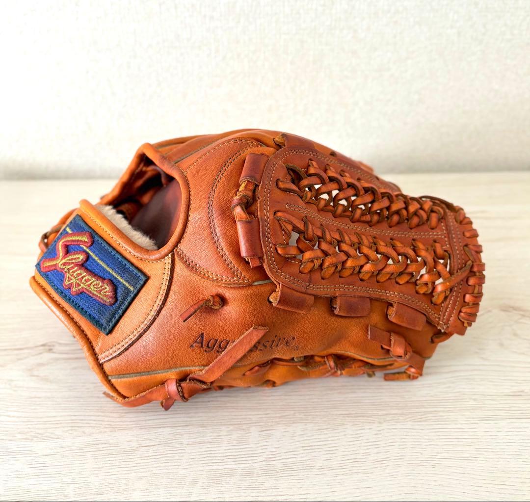 久保田スラッガー　軟式グローブ　KSN-L7 楽天市場】久保田スラッガー 軟式グローブ KSN-L7 KSオレンジ 投手