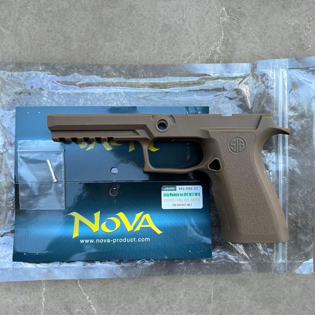 NOVA VFC-P04-CT タングリップ 楽天市場】NOVA フルサイズ グリップモジュール Polymer COYOTE TAN
