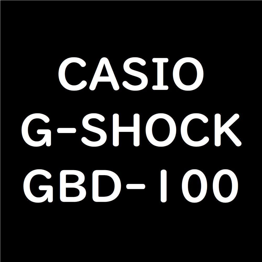 CASIO G-SHOCK(GBD-100)　黒 GBD100-1 | Black Metal Sports Men's Watch G-SHOCK | CASIO