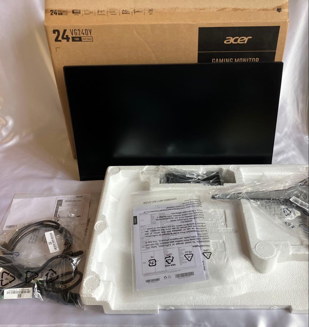 【美品】Acer ゲーミングモニター IPS フルHD 165Hz 0.5ms