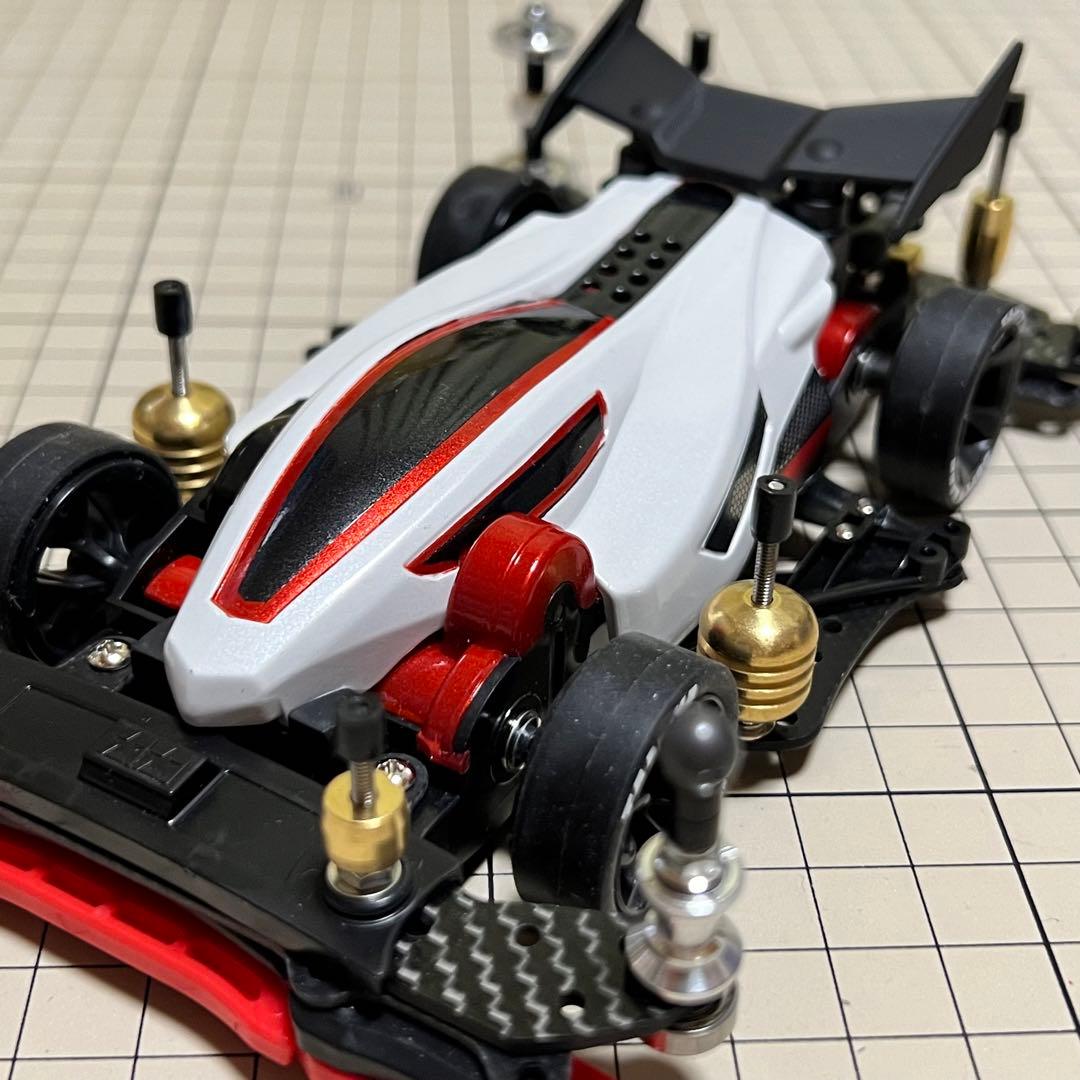 ミニ四駆 完成品 【B-MAX対応 FM-Aシャーシ】デュアルリッジjr - メルカリ