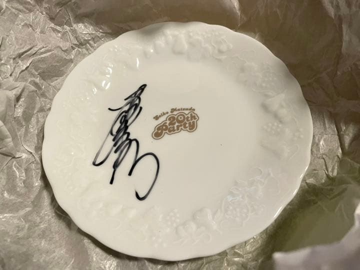 シバケンさん専用 松田聖子　直筆サイン入り　キャンドルセット チケットホルダー｜松田聖子｜felicia club by SEIKO MATSUDA Online