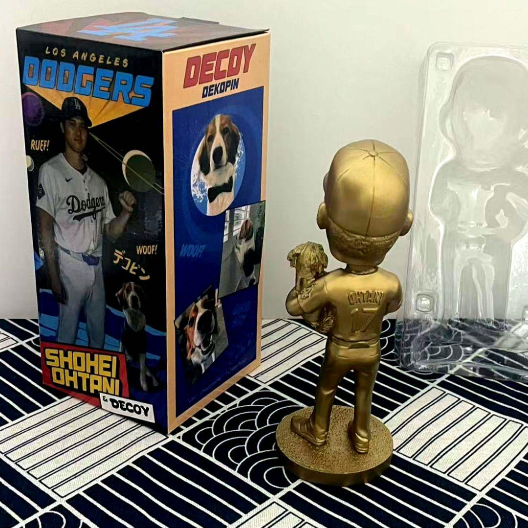 激レア 大谷翔平 デコピン ゴールド ボブルヘッド 来場者限定 - メルカリ