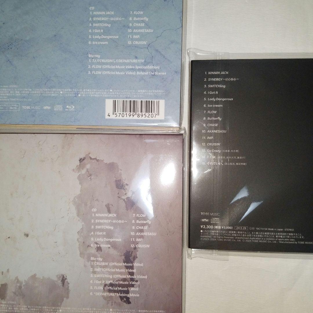 IMP. DEPARTURE 初回生産A B、通常盤 3形態セット 新品未開封