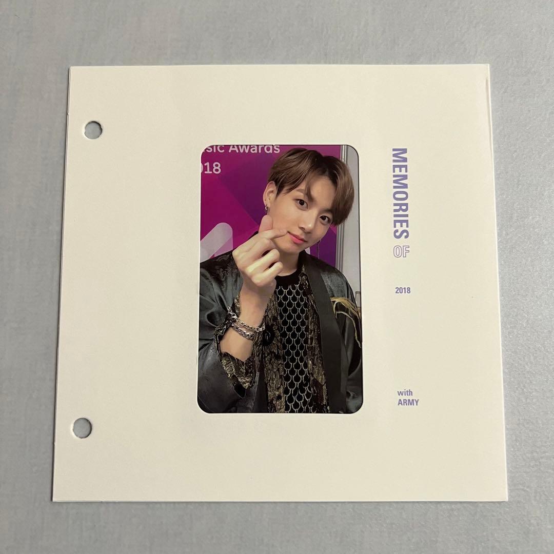 BTS MEMORIES OF 2018 Blu-ray ジョングク トレカ - メルカリ