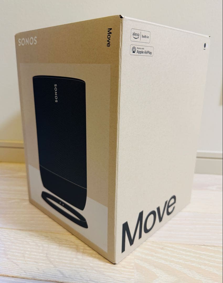 SONOS Move ワイヤレススピーカー black 黒 Sonos Move：第1世代 屋内外対応 Bluetoothスピーカー