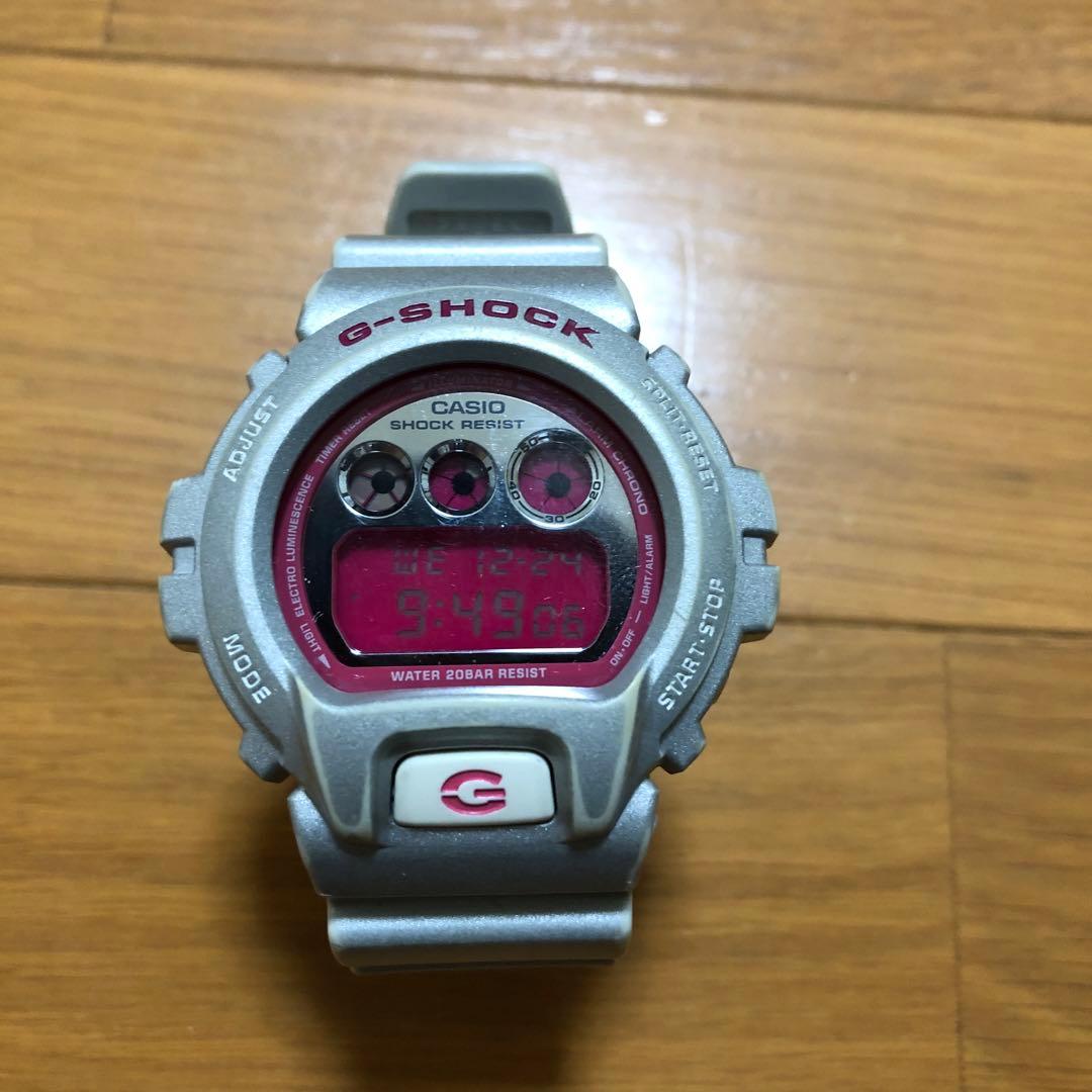 CASIO Gショック DW-6900CB ピンクシルバークレイジーカラー CASIO G-Shock Digital 'Silver Pink' DW-6900CB-8