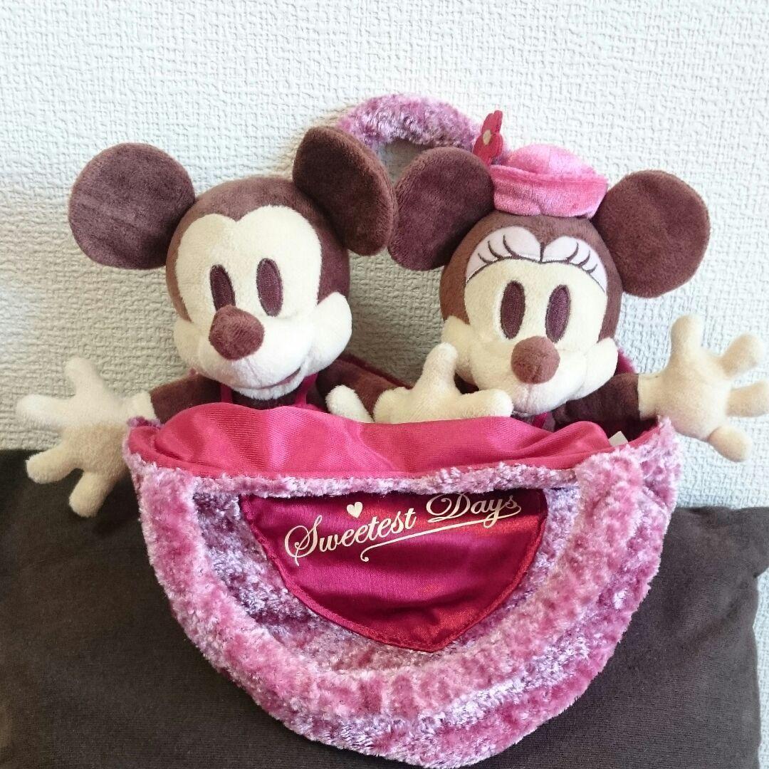 ディズニー ミッキー＆ミニー ぬいぐるみ バレンタイン - メルカリ