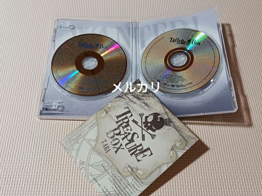 T-ARA TREASURE BOX(サファイア盤) CD+DVD+キーホルダー - メルカリ