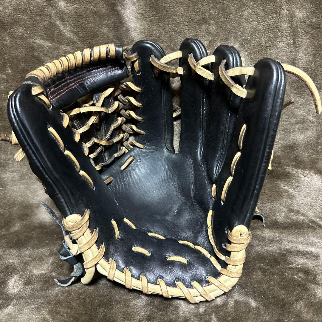 中古】グラブワークス オーダー一般硬式内野用グローブ 薬指リング