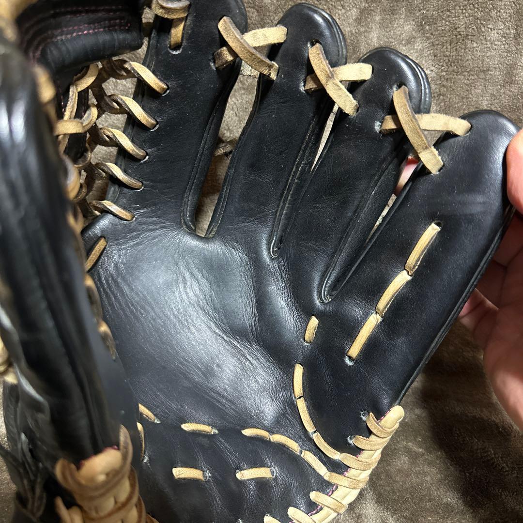 中古】グラブワークス オーダー一般硬式内野用グローブ 薬指リング