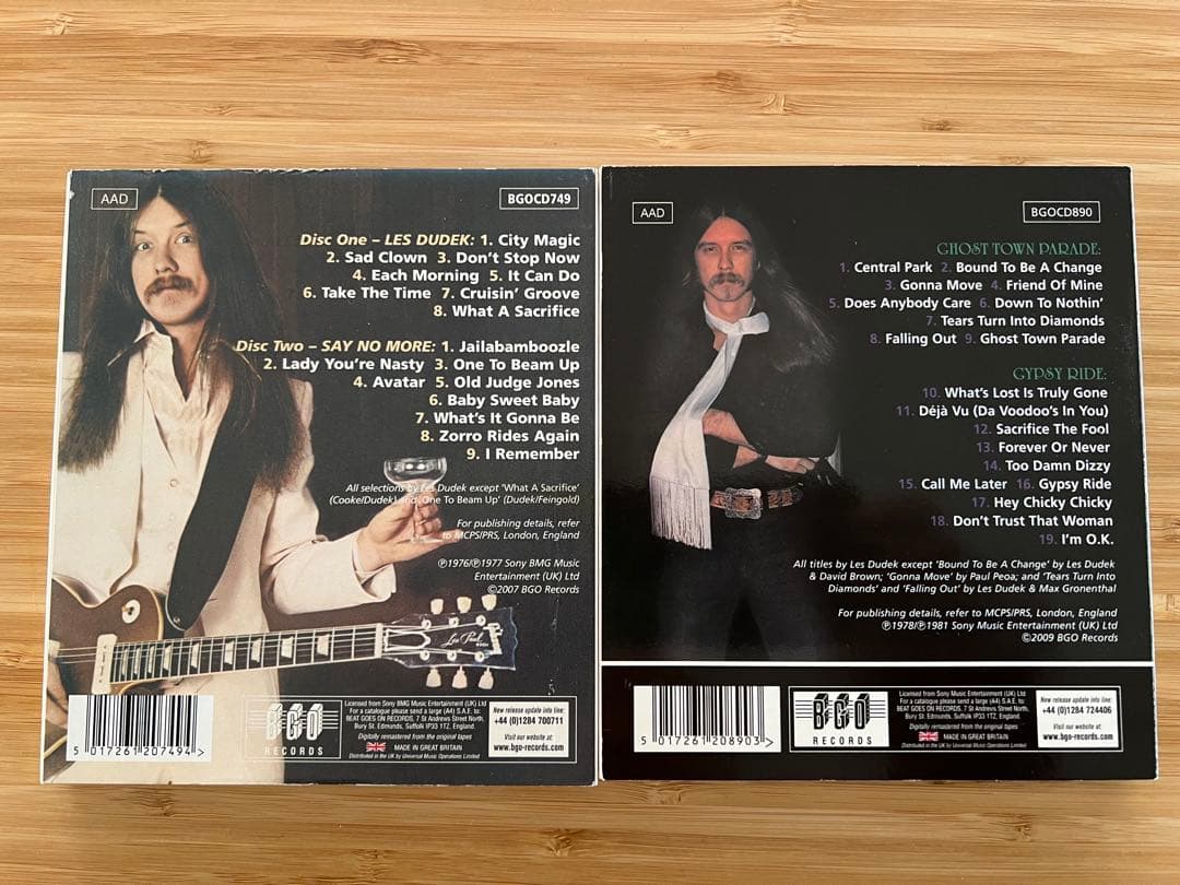 Les Dudek レス・デューデック/なかなかレアも揃ってます