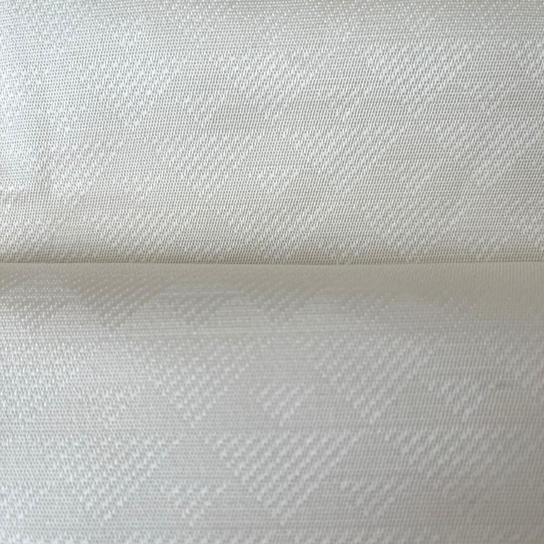 袋帯 西陣錦織 正絹 菱文 松竹梅 桐 菊など ベージュ系 控えめ金 長尺