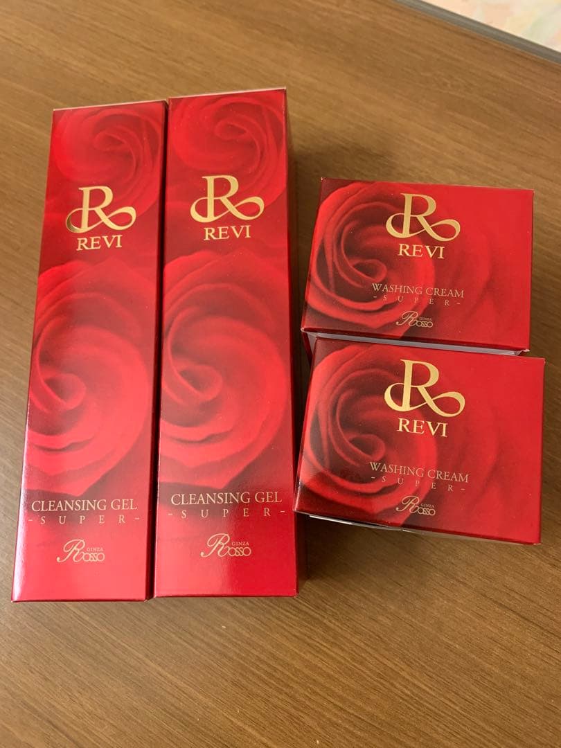 REVI化粧品クレンジングジェル2本&ウォッシングクリーム２個セット cleaninggel.jpg