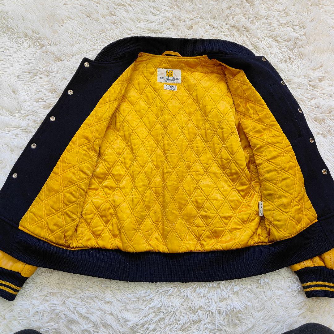 希少 佐藤健着用 Mac Beth マクベス スタジャン キルティング 袖レザー