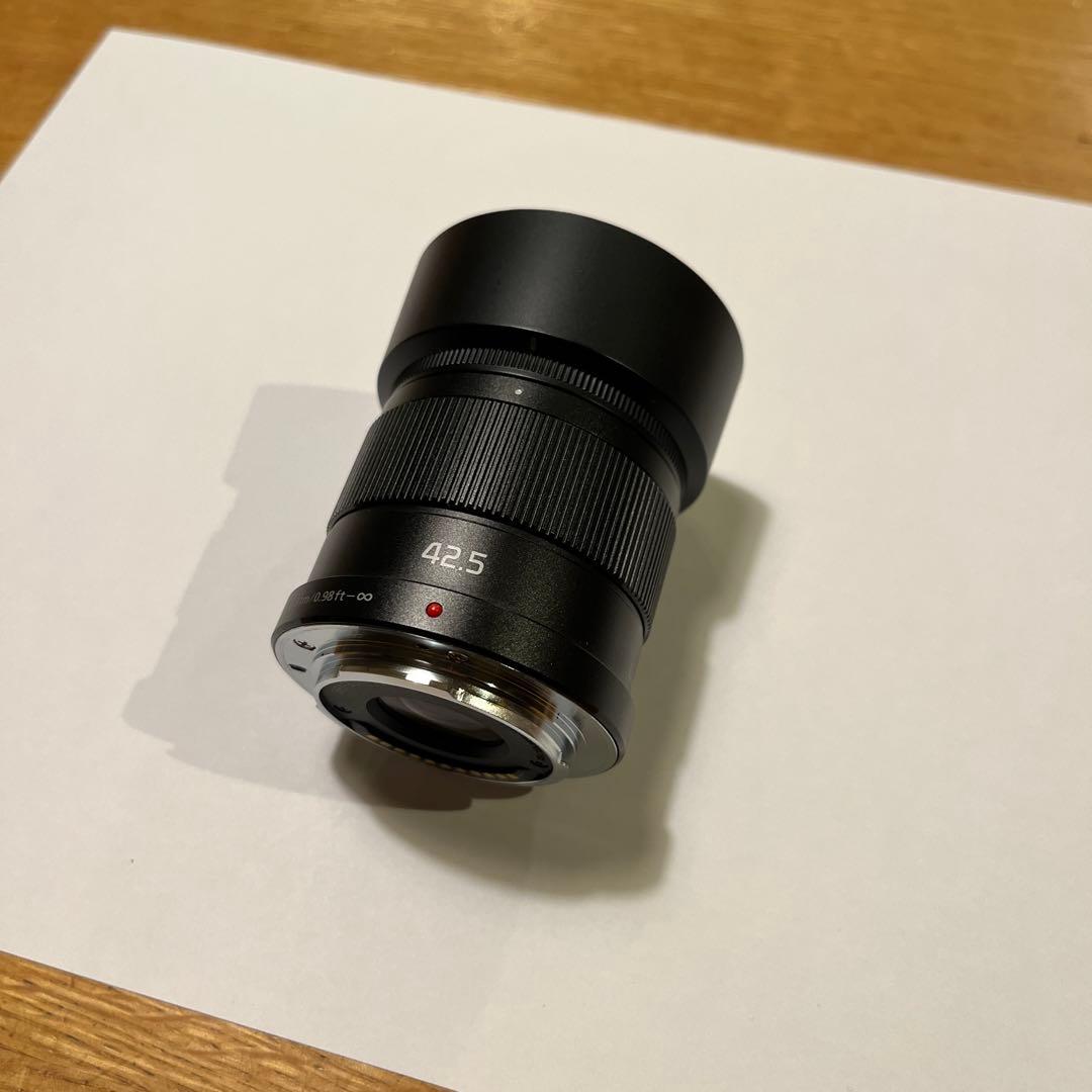 LUMIX G 42.5mm H-HS043-K レンズフィルター付