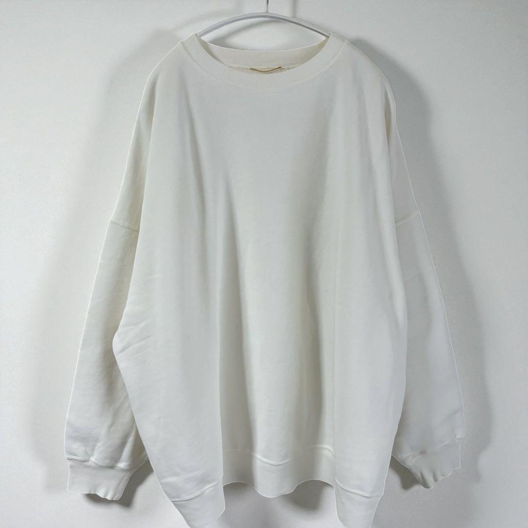 美品】ドゥーズィエムクラス プルオーバー トレーナー スウェット 白