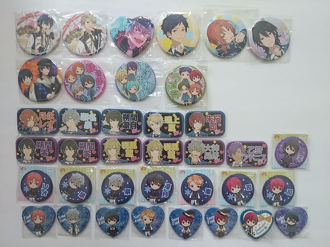 あんスタ 缶バッジ アニバーサリー デフォルメ 夢ノ咲 ハート缶 あんスタ 缶バッジ アニバーサリー デフォルメ 夢ノ咲 ハート缶