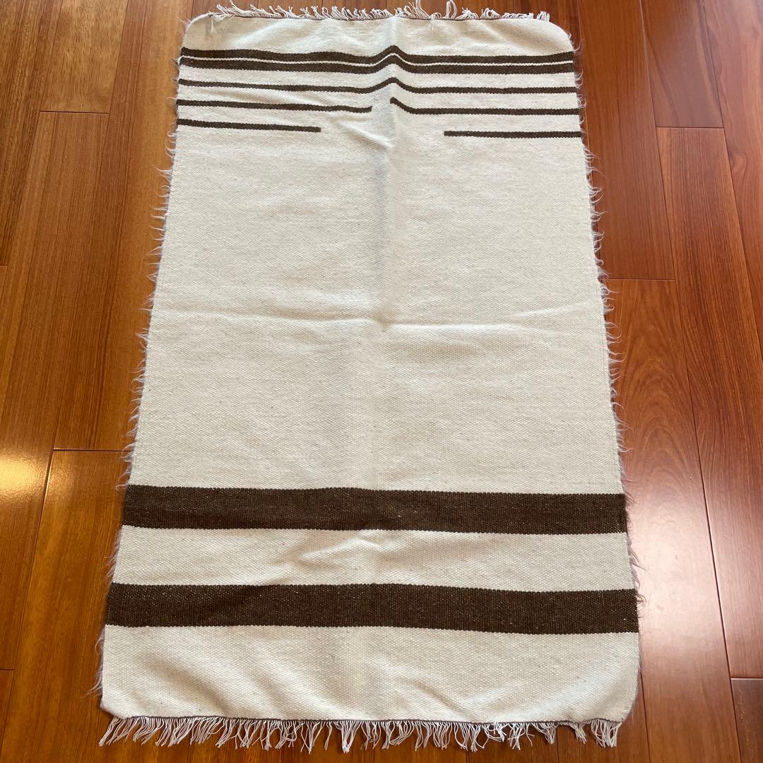 新品、クリーニング済】超貴重バッターニエ ホワイト×ブラウン 72