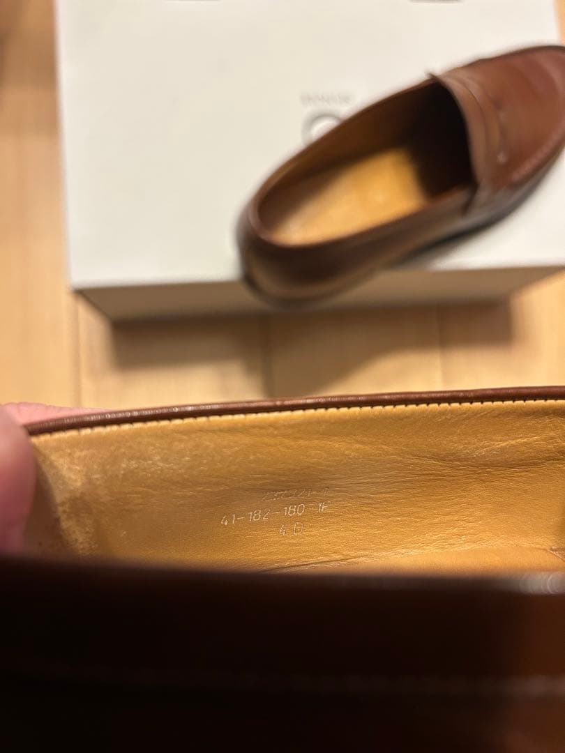 J.M.WESTON シグニチャーローファー 180 タンブラウン 4D