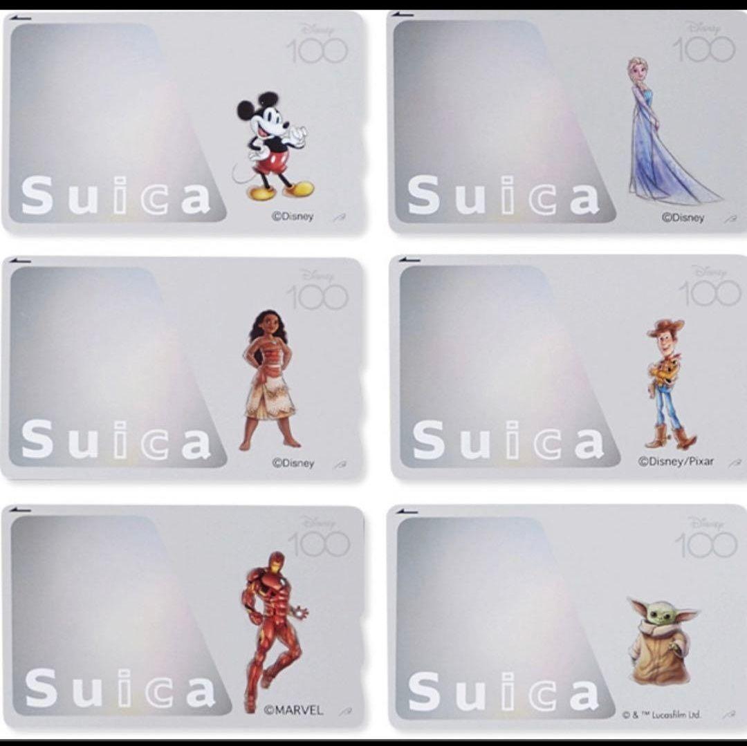 全世界限定1500個】Disney100記念Suica6枚＆アクリルフレーム - メルカリ
