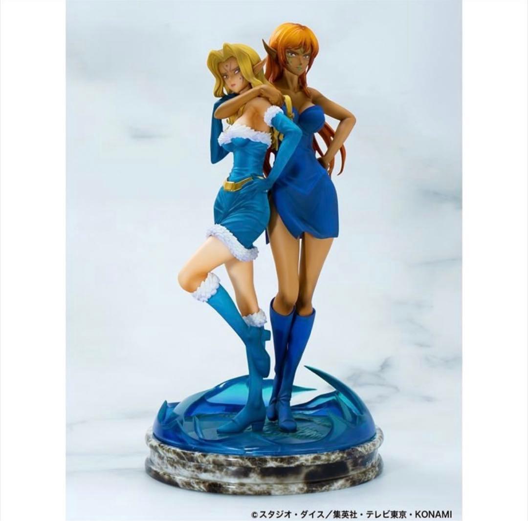 遊戯王カードゲームモンスターフィギュアコレクション ヂェミナイ・エルフ 1/7 遊戯王カードゲームモンスターフィギュアコレクション ヂェミナイ