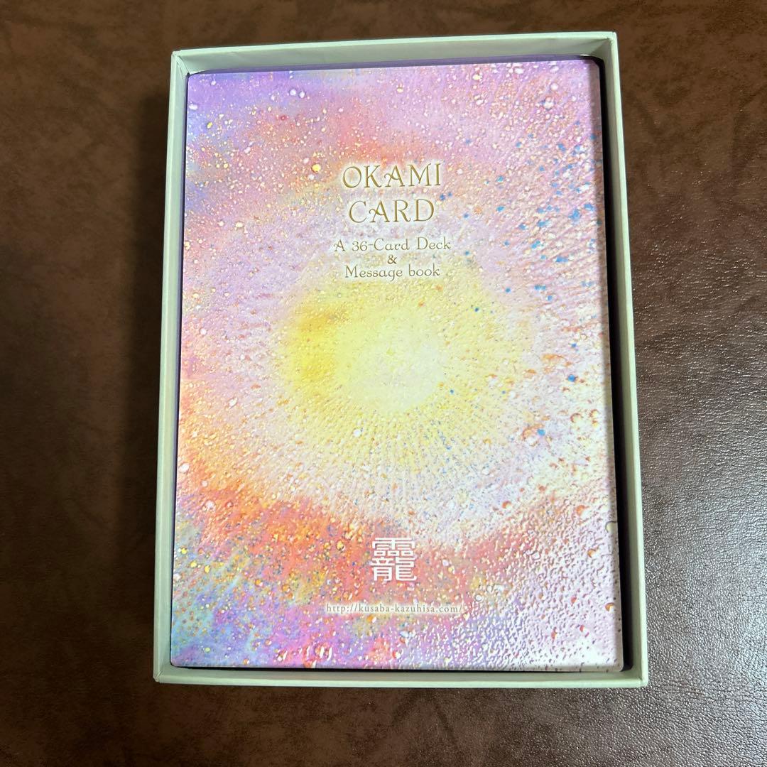 龗（おかみ）カード 草場一壽工房(36枚カードデッキとメッセージブック