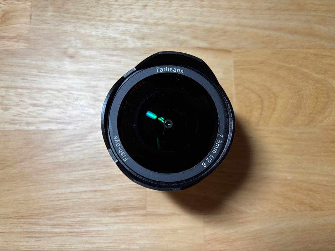 7Artisans 7.5mm F2.8 FISH-EYE レンズ