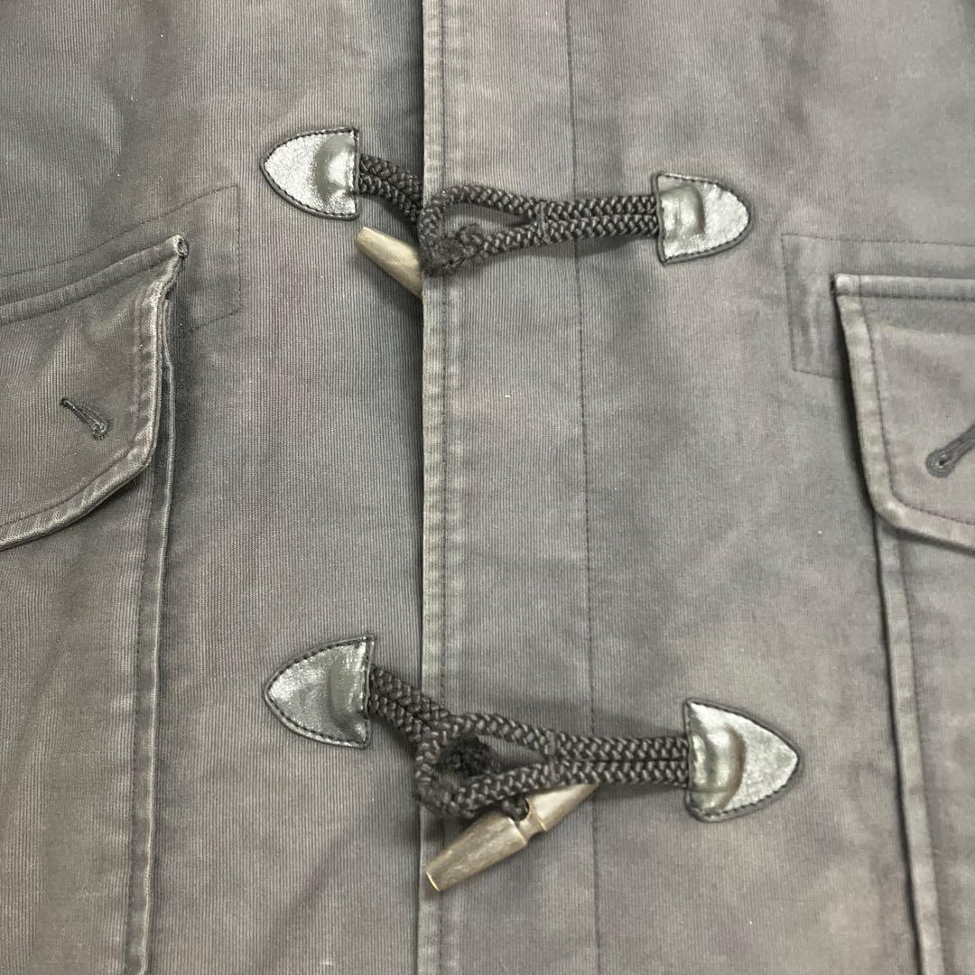 く*う様 JOE McCOY ダッフルコート ブラック サイズ42 リアルマッコ