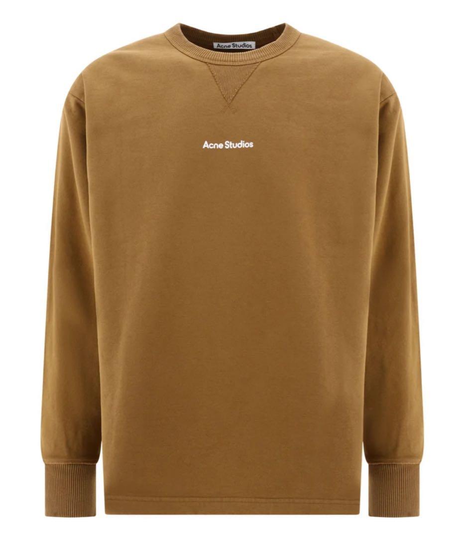 Acne Studios ブラウン 長袖トレーナー - メルカリ