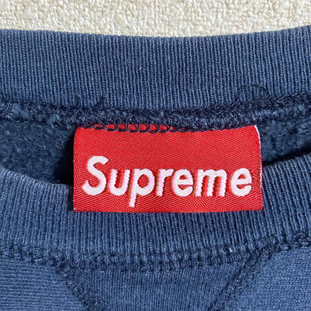 シュプリーム ボックスロゴ トレーナー アイスブルー 1995 - メルカリ