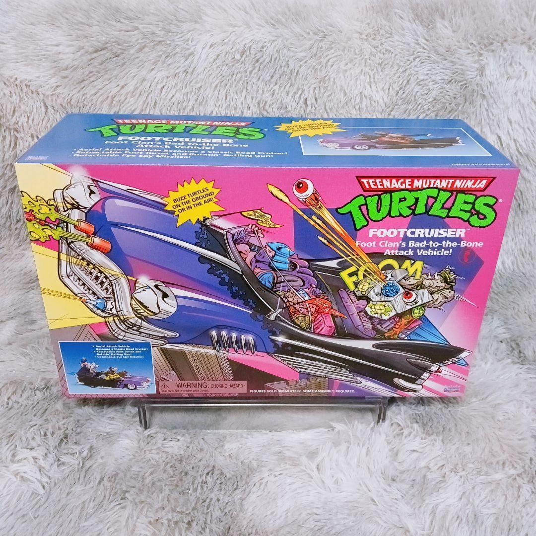 ☆TMNTフットクルーザー☆プレイメイツ クラシック タートルズ 80s復刻