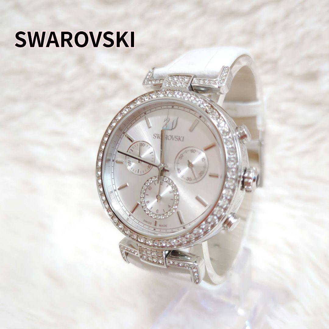 スワロフスキー SWAROVSKI エラ ジャーニー クロノグラフ 腕時計