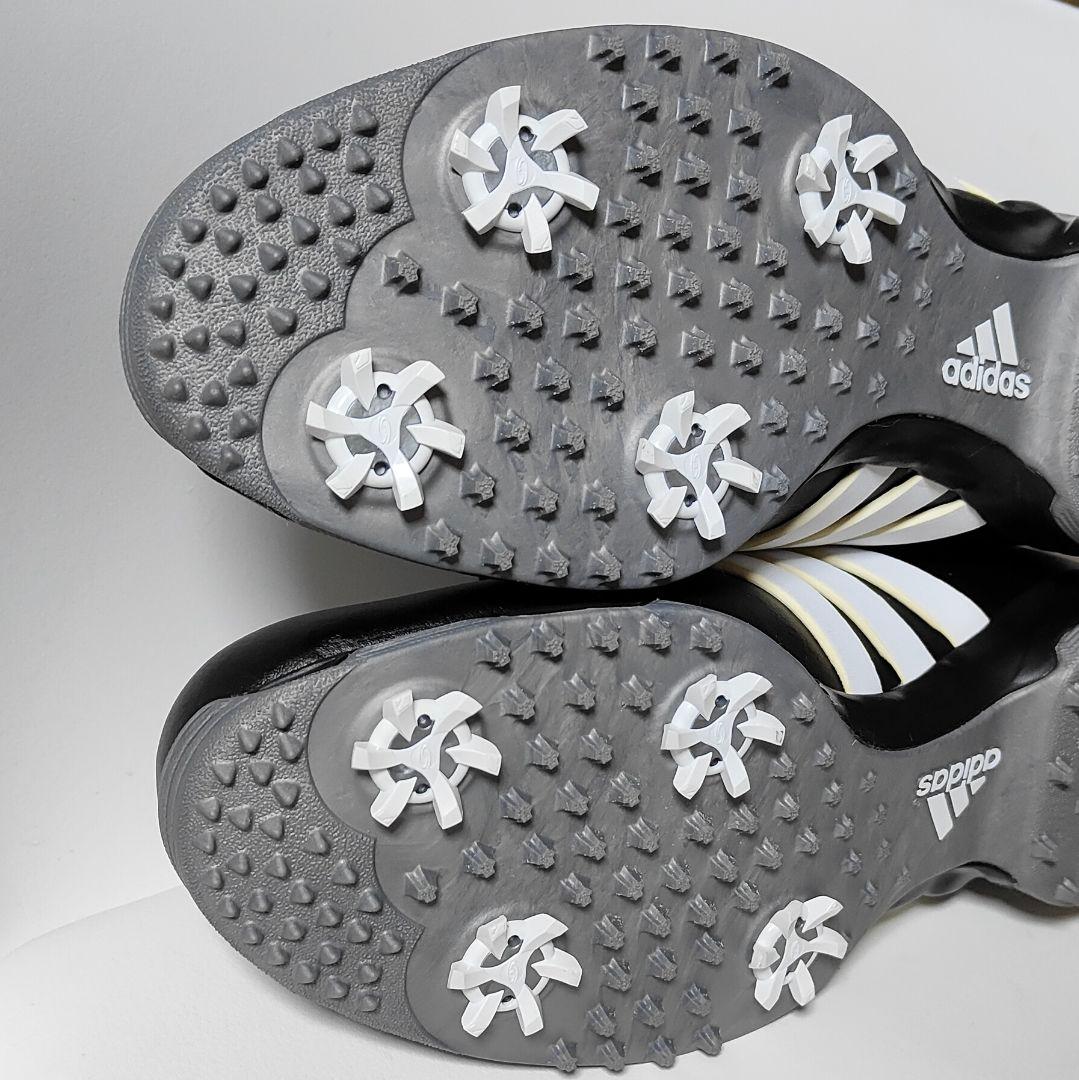 【未使用品】アディダス ゴルフシューズ　黒 ブラック　26.5cm