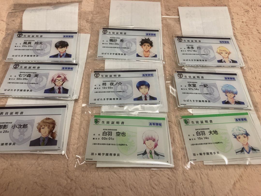 ときめきメモリアルGirl'sSide4学生証キーホルダー - メルカリ