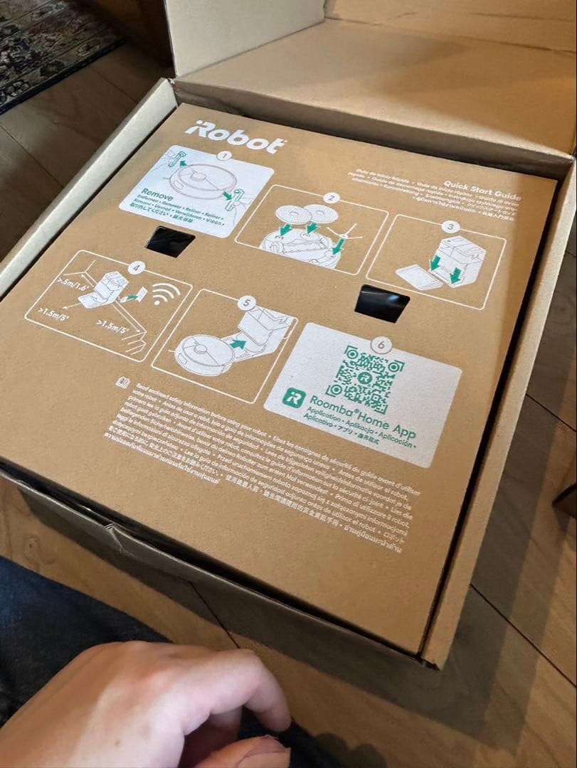 Roomba ルンバ505+AW充電ステーション一式　未使用品 Roomba Plus 505 Combo ロボット + AutoWash 充電ステーション | アイ