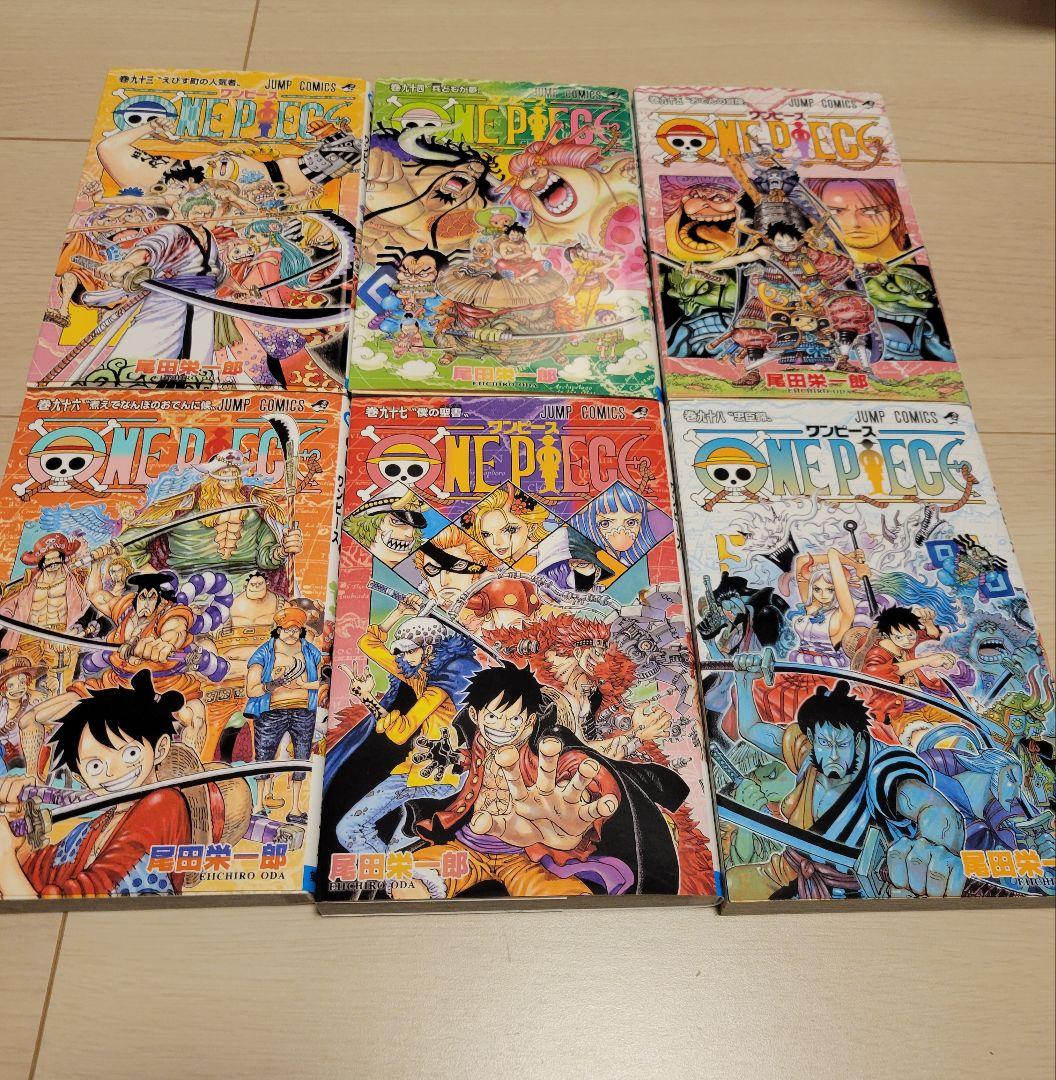ONE PIECE 6巻セット 93~98巻 - メルカリ