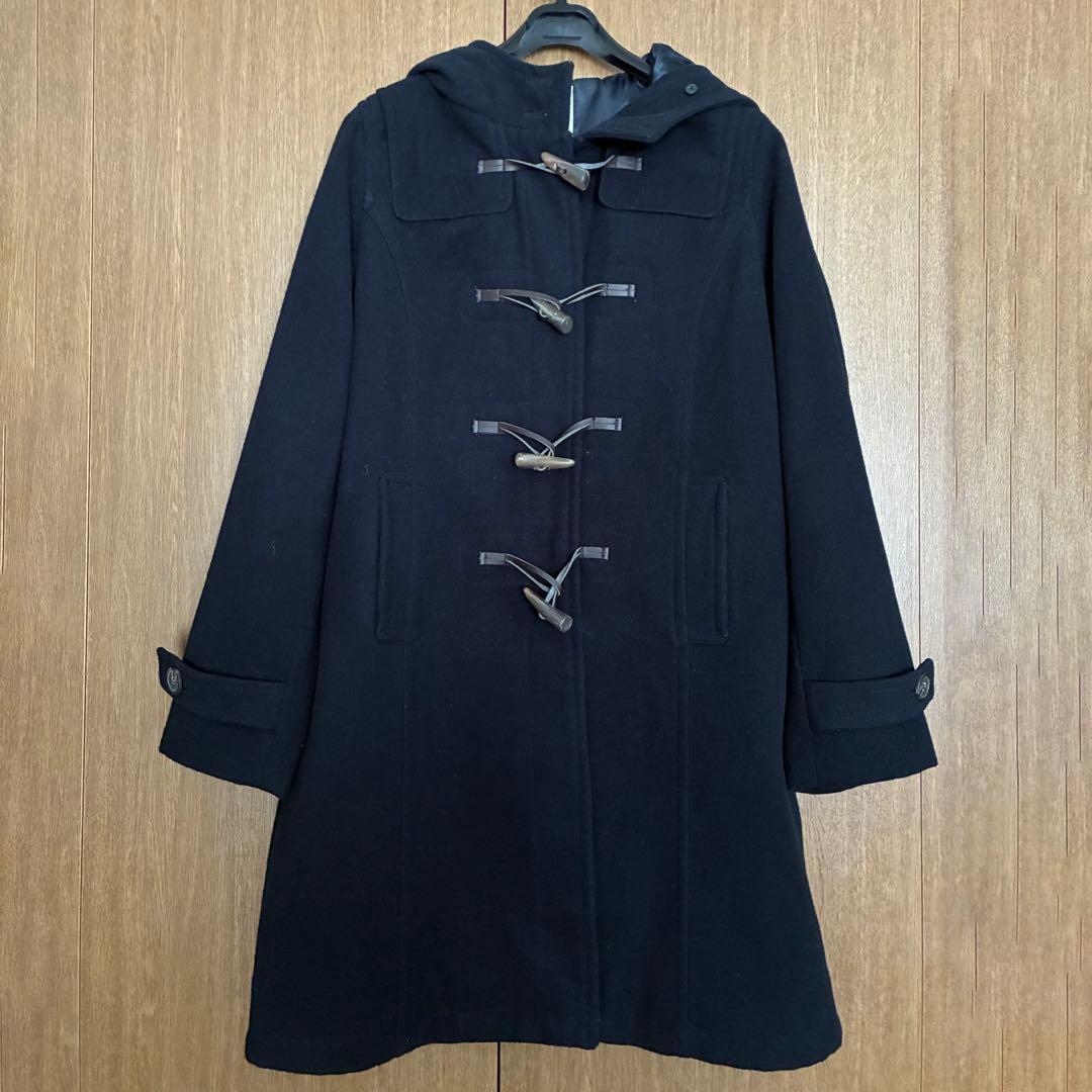 ダッフルコート サイズL （トグルボタン・ネイビー） - メルカリ