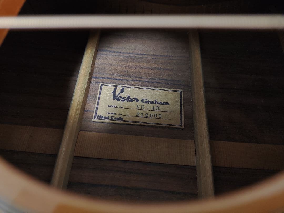 Vesta Graham ベスタグラハム VD-40 希少アコースティックギター
