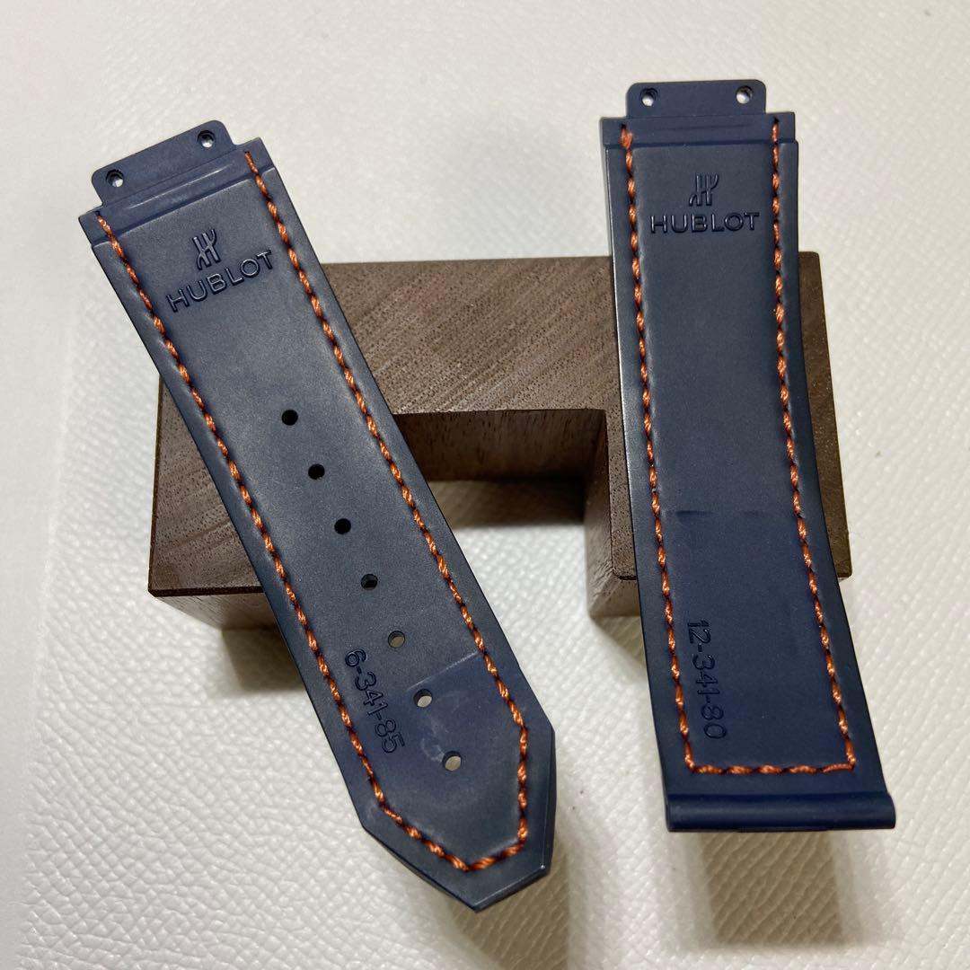 ✓【オーダー製作】ウブロ（HUBLOT）専用レザーストラップ - メルカリ