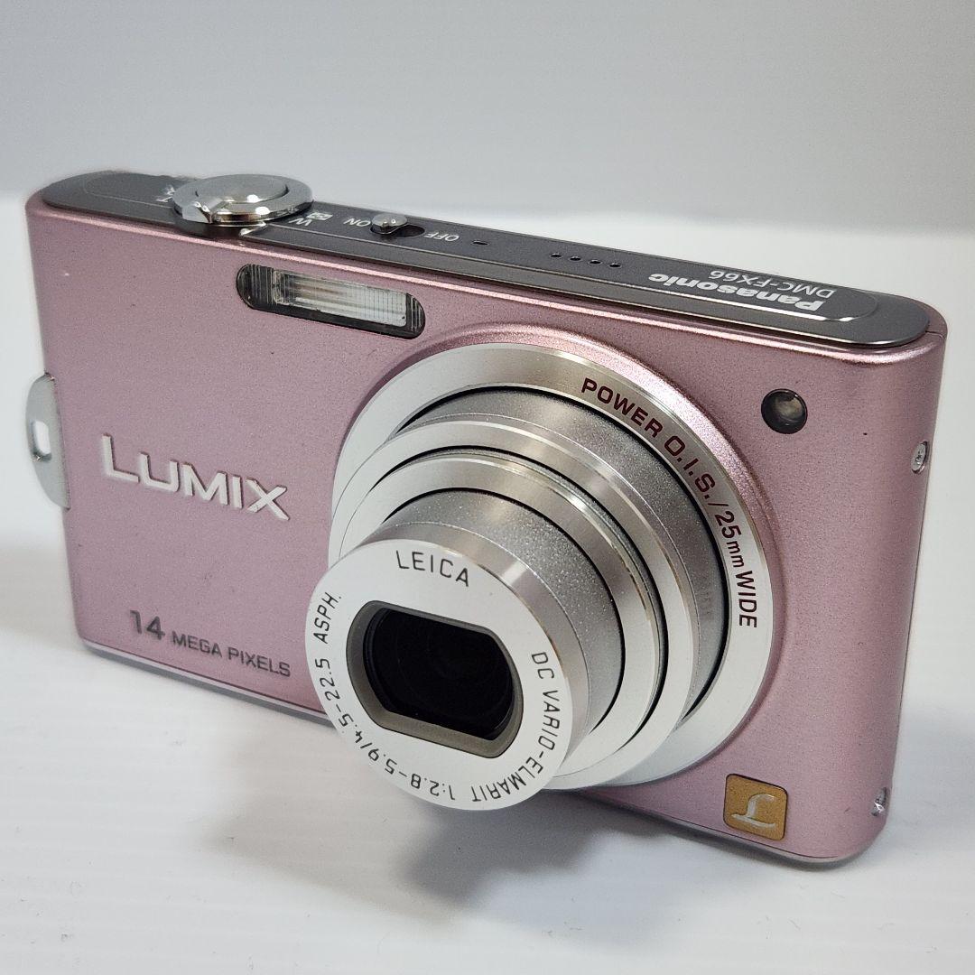 【美品】LUMIX DMC-FX66 pink 14.1M PIXELS