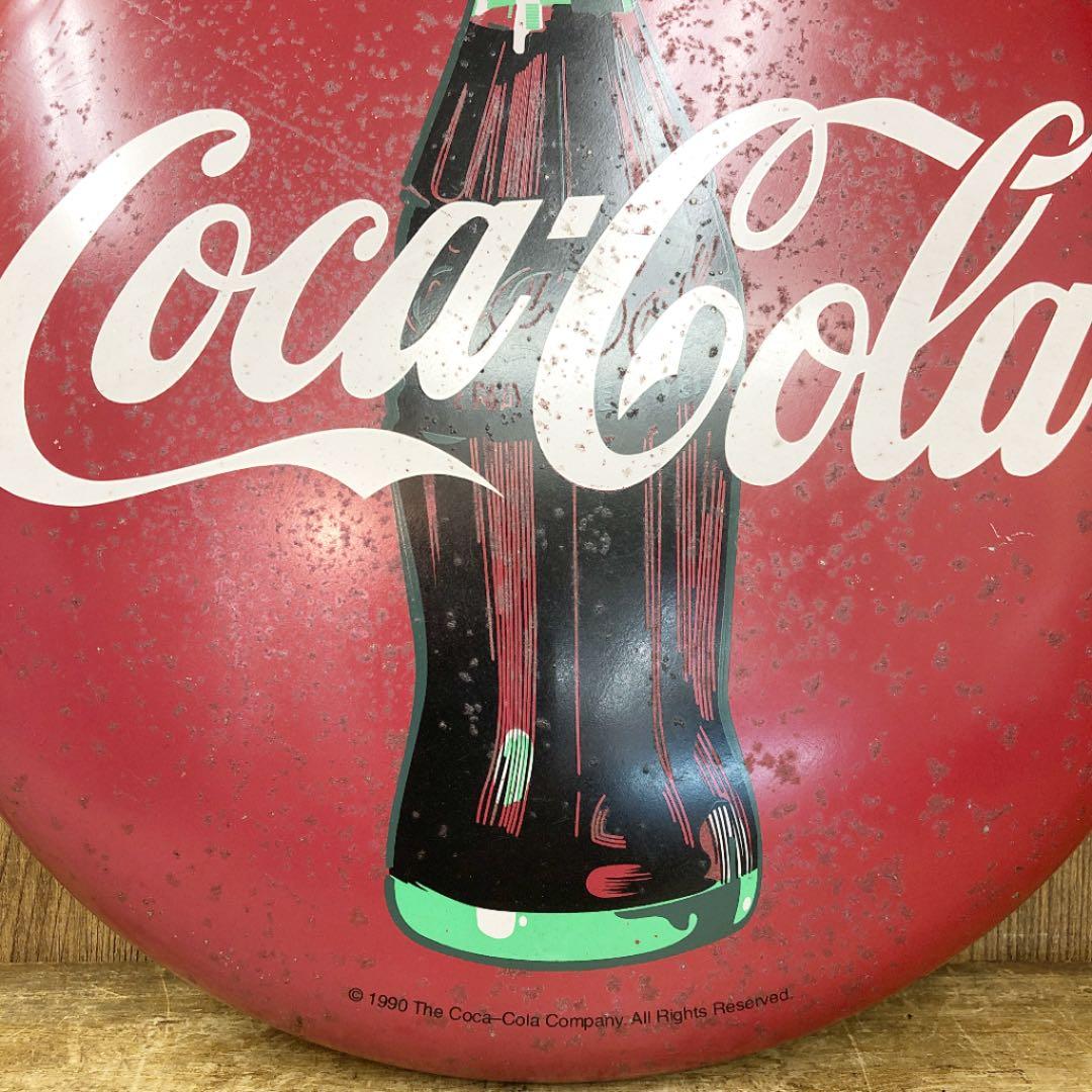 コカコーラ coca-cola 実使用 看板 約30cm 鉄製 - メルカリ
