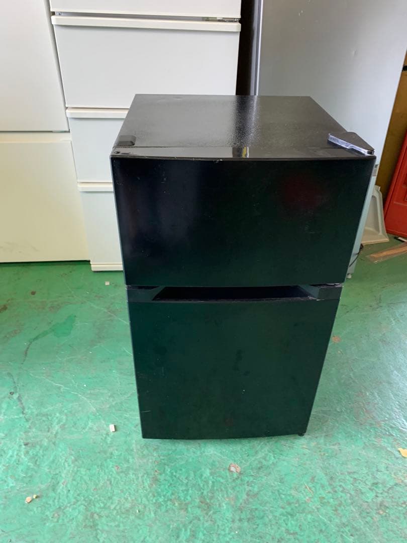 在庫処分#230 冷蔵庫　アイリスオーヤマ　PRC-B092D-B 23年製 Amazon | アイリスプラザ 冷蔵庫 87L ブラック 幅47cm PRC-B092D-B 直