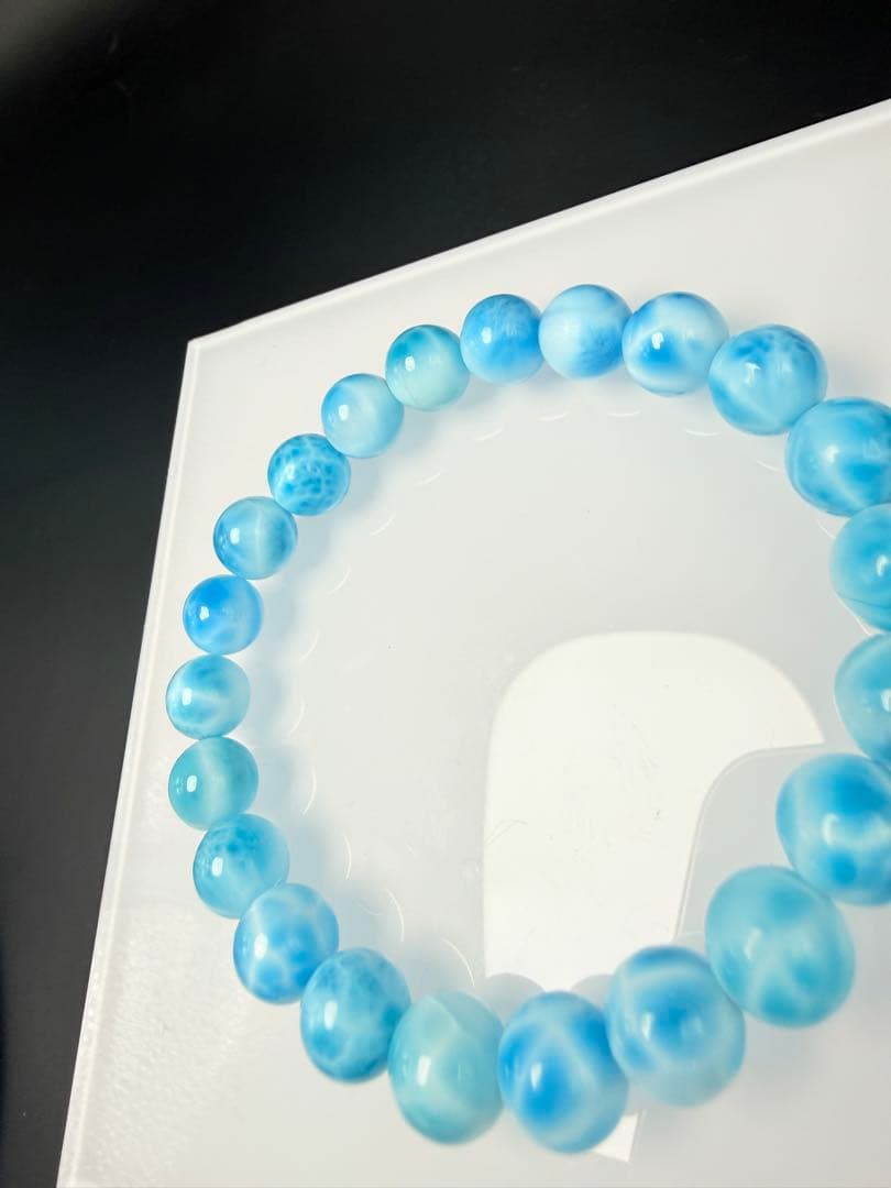 ラリマー ブレスレット 約9mm【秘蔵品】の通販｜www.k4fashion.com