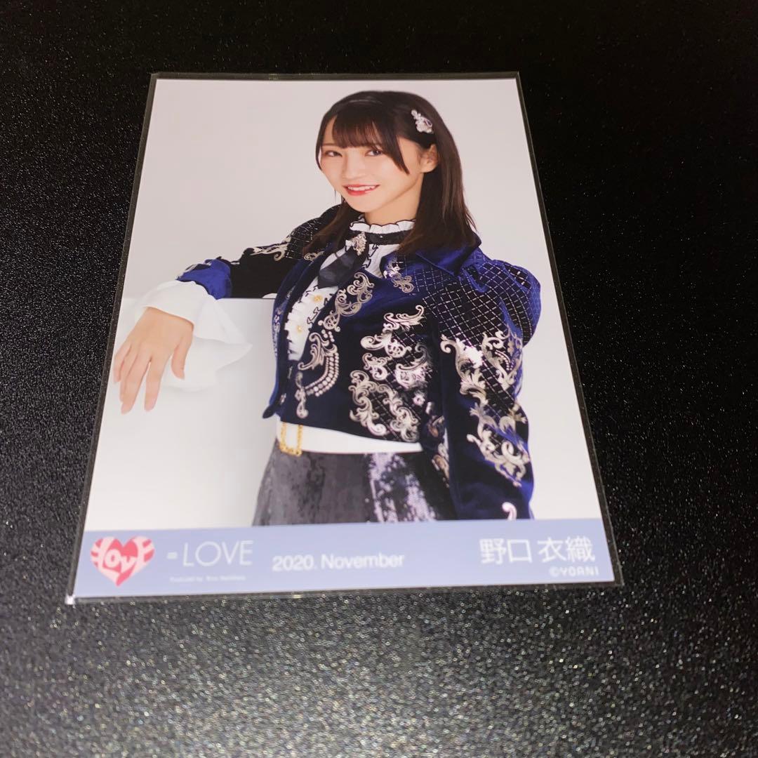 LOVE イコラブ 野口衣織 生写真 3周年衣装 チュウ - メルカリ